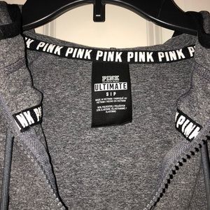 PINK zippered hoodie